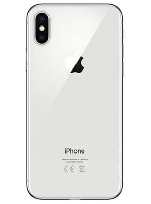 Refurbished iPhone X 64 GB Zilver Gebruikt