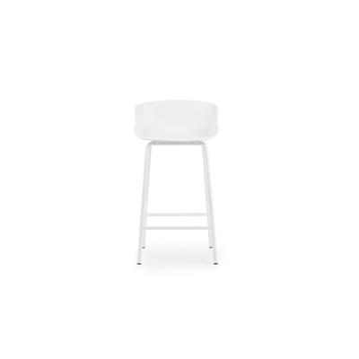Normann Copenhagen Hyg barkruk H65 White staal