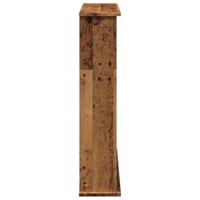 Haardombouw 75x20x87,5 cm bewerkt hout oud houtkleurig - thumbnail