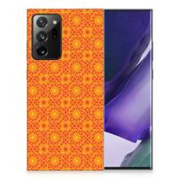 Samsung Galaxy Note20 Ultra | TPU bumper | Batik Oranje - thumbnail