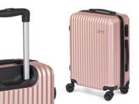 Kofferset Roze Strepen 3 Onderdelen - thumbnail