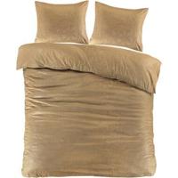 Dekbedovertrek Mason - oker - 200x220 cm - Leen Bakker - thumbnail