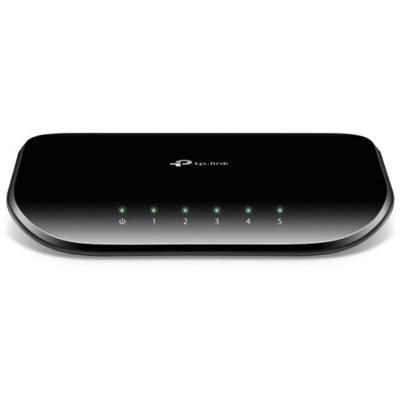 TP-Link TL-SG1005D netwerk-switch Unmanaged Gigabit Ethernet (10/100/1000) Zwart