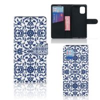 Xiaomi Mi 10 Lite Hoesje Flower Blue - thumbnail