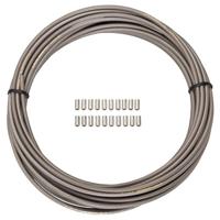 JAGWIRE Brake housing 5mm cgx-sl slick-lube (10 m) - titanium - thumbnail