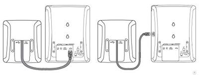 Snom D7 USB uitbreidingsmodule voor D7xx telefoons (High-definition zwart-wit display met achtergrondverlichting, daisy chain met maximaal 3 modules), Zwart, 00004011