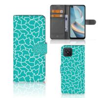 OPPO Reno4 Z Hoesje Cracks Blue - thumbnail