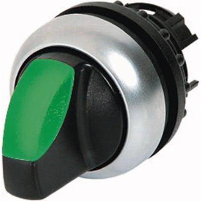 Eaton 216837 M22-WLK3-G Keuzetoets Kunststof frontring Knevel Zwart 1 stuk(s)