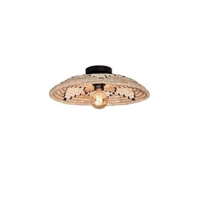 GOOD&MOJO Plafondlamp 'Andros' Zeegras, 45cm, kleur Naturel/Wit