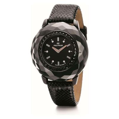 Horloge Dames Folli Follie WF0E046SSK_BLACK (Ø 38 mm) Horloge Dames Folli Follie WF0E046SSK_BLACK (Ø 38 mm)