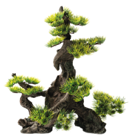 Superfish Deco Bonsai Face XXL - Groot Oosters Aquarium Decor, Veilig voor Vissen - thumbnail