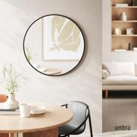 Umbra Hub Spiegel 94x94x3cm glas zwart 358370-040 - thumbnail