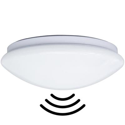 Thorgeon LED Plafonniere 255mm wit 12W Tri-White IP44 + sensor - 5017770