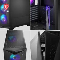 MSI MPG GUNGNIR 300R AIRFLOW computerbehuizing Midi Tower Zwart - thumbnail