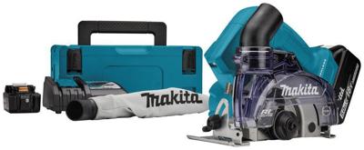 Makita DCC500RTJ Accu Diamantsnijder 125mm Droog 18V 5.0Ah in Mbox