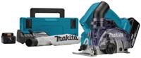 Makita DCC500RTJ Accu Diamantsnijder 125mm Droog 18V 5.0Ah in Mbox - thumbnail
