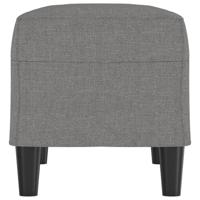 Bankje 70x35x41 cm stof donkergrijs - thumbnail