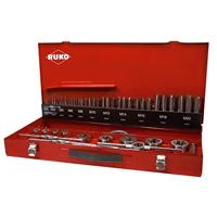 RUKO 245040 Machinetapboorset 54-delig Metrisch M3, M4, M5, M6, M8, M10, M12 Rechtssnijdend HSS 1 set(s) - thumbnail