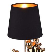 Trio Zwart gouden tafellampBello - R50241079 - thumbnail