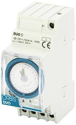 ORBIS Zeitschalttechnik DUO D 230 V DIN-rail schakelklok Analoog 230 V/AC