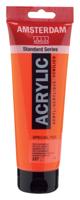 Royal Talens Amsterdam Standard Series Acrylverf Tube 250 ml - Reflexoranje 257 - thumbnail