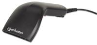 Manhattan 178488 USB-Kit Barcodescanner Kabel 1D CCD Zwart Handmatig USB - thumbnail