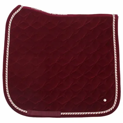 QHP Orlando zadeldek bordeaux maat:vs full