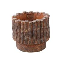 PTMD bloempot elza m bruin 15 cm | 8 stuks - thumbnail