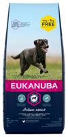 Eukanuba Adult Large kip hondenvoer 15 + 3 kg - thumbnail