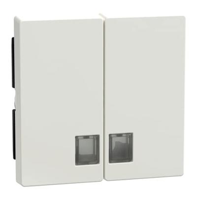 Merten 438519 Wisselschakelaar Afdekking System M Polar-wit 1 stuk(s)