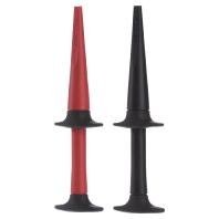 Fluke AC280 Veiligheids-krokodilklemmenset Bus 4 mm CAT IV 600 V, CAT III 1000 V Rood, Zwart - thumbnail