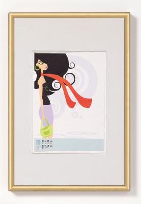 walther+ design KV520G Wissellijst Papierformaat: 20 x 15 cm Goud walther+ design KV520G Wissellijst Papierformaat: 20 x 15 cm Goud