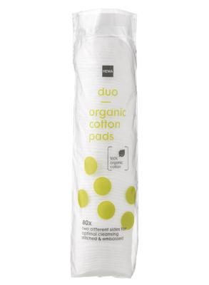 HEMA Duo wattenschijven - biologisch katoen - 80 stuks