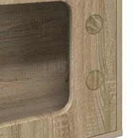 Kattenhuis Sonoma 51 x 30 x 52 cm Bewerkt hout - thumbnail