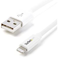 StarTech.com 2 m lange witte Apple 8-polige Lightning-connector-naar-USB-kabel voor iPhone / iPod / iPad - thumbnail
