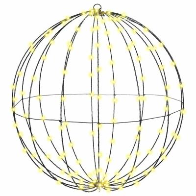 Bal met 192 LED Warmwit 60 cm Metaal