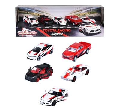 Majorette Auto Toyota Racing 5 stuks Kant-en-klaar model Personenauto (model) - thumbnail