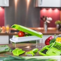 Nicer Dicer Plus 12-delige groentesnijder - thumbnail