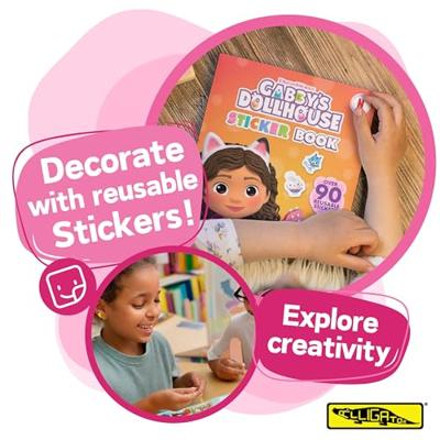Totum Gabby&apos;s poppenhuis stickerboek