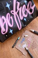 Acrylmarker stabilo free acrylic t300 oranje - thumbnail