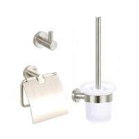 Complete toiletset Best Design Ore Metaal/Glas - thumbnail