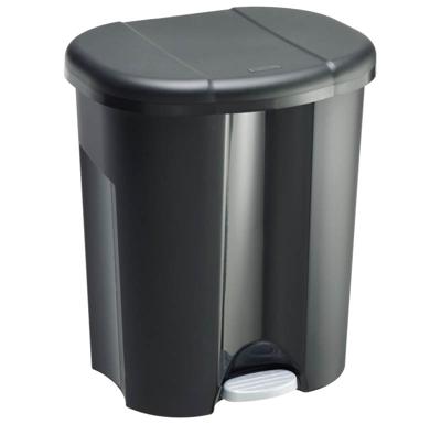 Rotho trio afvalemmer 10l + 2x15l zwart