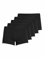 Jack & Jones Boxershorts JACTONE IN TONE Trunks 5-pack Zwart-XL - thumbnail