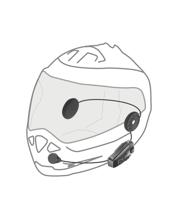 INTERPHONE helm communicatiesysteem "u-com 8 r" helmet com.system interp. u-com 8r double kit - thumbnail
