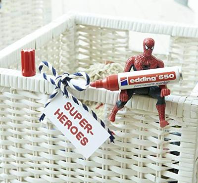 Permanente markeerstift Edding 550 Groen (10 Stuks)