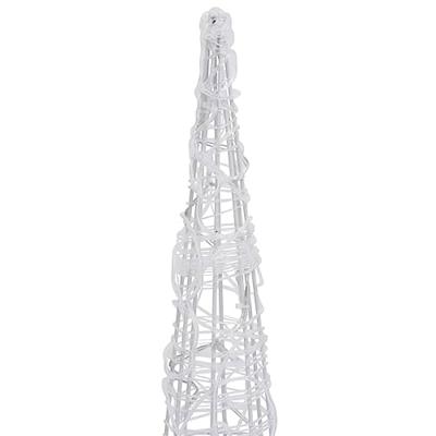 VidaXL Lichtkegel decoratief led koudwit 120 cm acryl