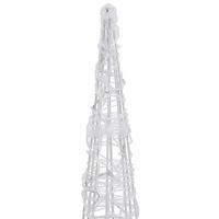 VidaXL Lichtkegel decoratief led koudwit 120 cm acryl - thumbnail