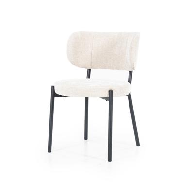 By-Boo Eetkamerstoel 'Oasis' Chenille, kleur Beige By-Boo Eetkamerstoel 'Oasis' Chenille, kleur Beige