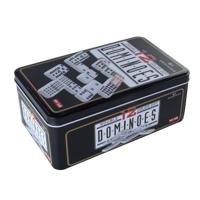 Domino dubbel 12 in blik - 91 stenen - thumbnail