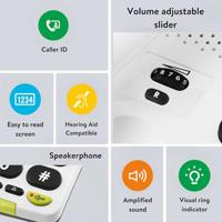 Doro PhoneEasy 312CS - Single DECT telefoon - Wit - thumbnail